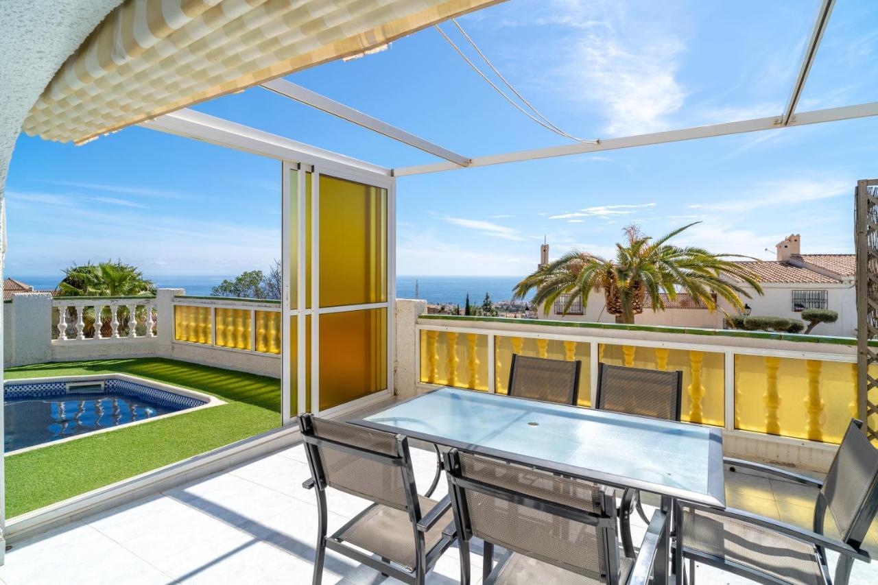 Villa Kenny Private Pool Casasol Nerja Bagian luar foto