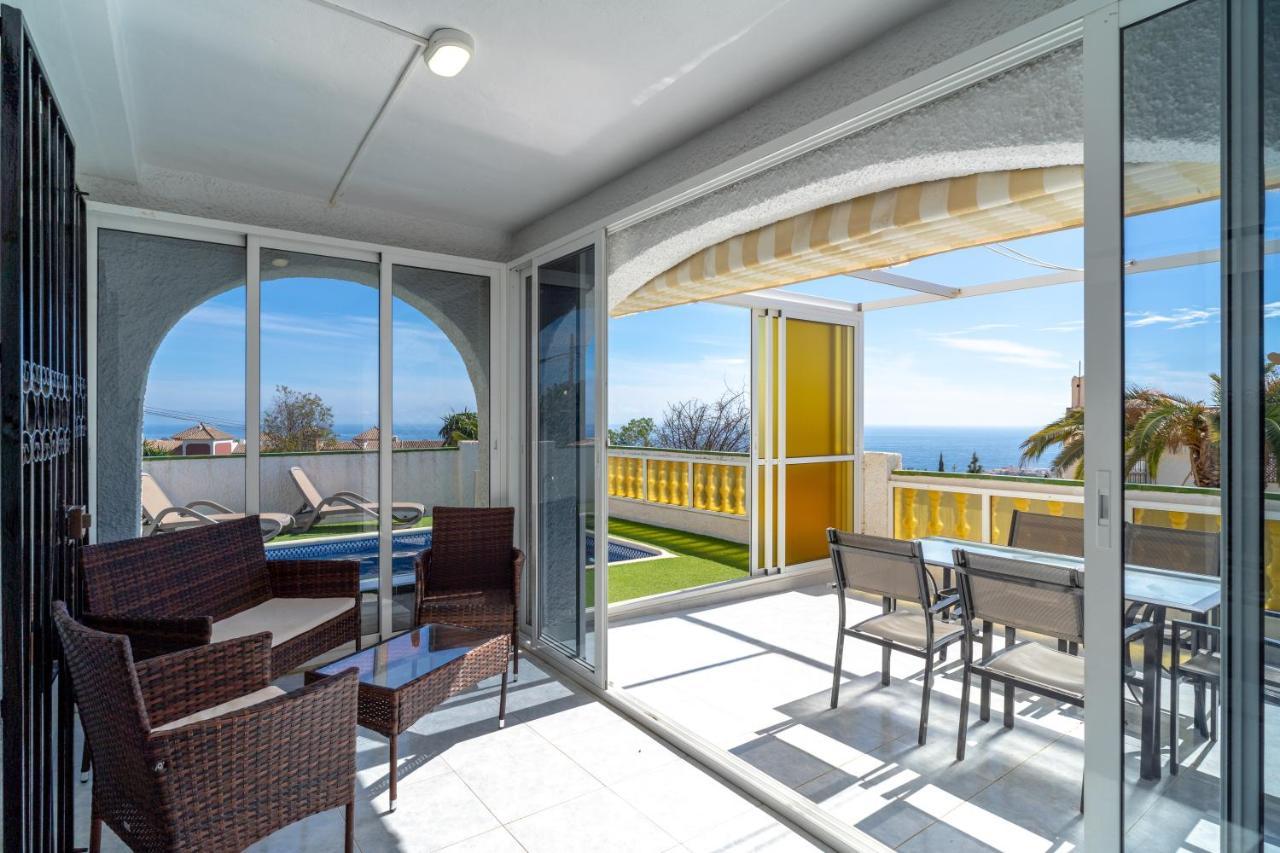 Villa Kenny Private Pool Casasol Nerja Bagian luar foto